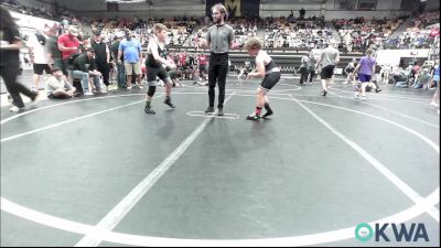 110 lbs Quarterfinal - Colton Reid, Team Nomad vs Breckin Garrett, Shelton Wrestling Academy