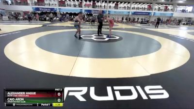 127-2 lbs Semifinal - Caio Aron, Spartan Mat Club vs Alexander Hague, Bear Cave Wrestling