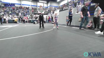 40 lbs Round Of 16 - Braxton Shackelford, Lions Wrestling Academy vs Kyren Hiracheta, Carl Albert