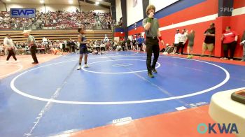 100 lbs Round Of 16 - Drew Alberty, Chieftain Wrestling Club vs Michael Evans III, Tulsa Blue T Panthers