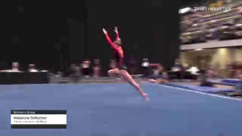 Makenzie DeRocher - Women's Group, The Turn Around - GK Blaze - 2021 Women's Xcel Region 4 Championships