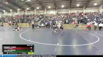 135 lbs Cons. Round 3 - Gilbert Curry, Corner Canyon vs Calvin Hickey, Corner Canyon