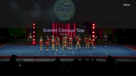 New England - Everett Crimson Tide [2024 Northeastern Mass. Pop Warner Show Cheer 2 Varsity Medium Monday] 2024 Pop Warner National Cheer & Dance Championship