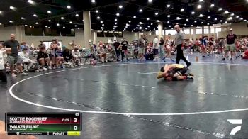 85 lbs Round 7 (8 Team) - Walker Elliot, Blackman WC vs Scottie Bogenrief, Alabama Elite Black