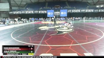 98 lbs 7th Place Match - Emilio Mireles, Prosser Wrestling Academy vs Evan Baranowski, Toppenish USA Wrestling Club