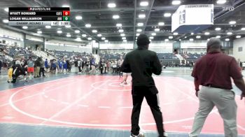 157 lbs Champ. Round 1 - Logan Williamson, Emmanuel University vs Wyatt Howard, Cumberland (Tenn.)