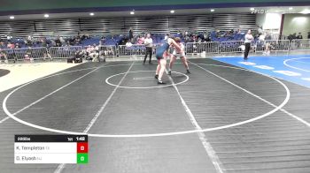 220 lbs Consi Of 16 #1 - Kyle Templeton, TX vs Daniel Elyash, NJ