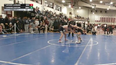 144 lbs Consi Of 4 - Luciano Lauriano, Marlborough vs Carsten Couture, Franklin County