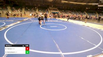 195 lbs Rr Rnd 4 - Alex Vance, Woodland Wrestling Club vs Devin McColloch, Tulsa Blue T Panthers