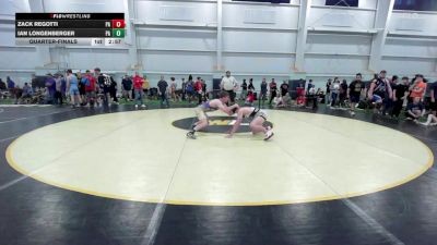 E-153 lbs Quarterfinal - Zack Regotti, PA vs Ian Longenberger, PA