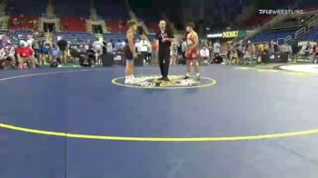 138 lbs Consi Of 16 #1 - Tate Rusher, Kansas vs Mekhi Neal, Maryland