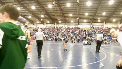 129 lbs Champ. Round 4 - Porter Baclayon, Layton vs Roman Rowell, Corner Canyon