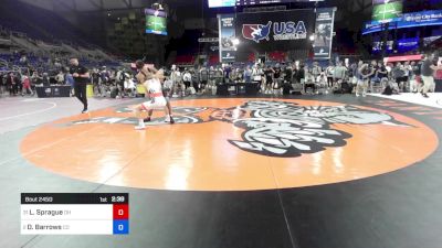 144 lbs Rnd Of 32 - Liam Sprague, OH vs Derek Barrows, CO