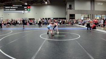 85 lbs Champ. Round 1 - Gage Breiner, Norton vs Brody McQuitty, Atwood Kids Wrestling Club