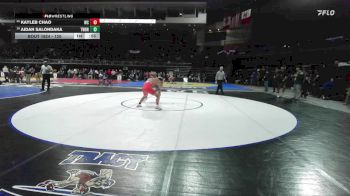 120 lbs Cons. Round 3 - Aidan Salondaka, Twelve Bridges vs Kayleb Chao, West Campus