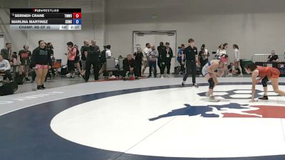 115 lbs Champ. Rd Of 32 - Serineh Crane, Titan Mercury Wrestling Club (TMWC) vs Marlina Martinez, Salem Elite Mat Club