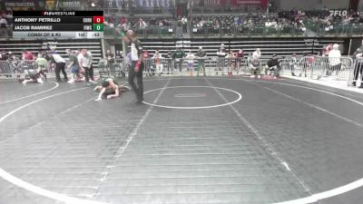 125 lbs Consi Of 8 #2 - Anthony Petrillo, Cordoba Trained vs Jacob Ramirez, Fiwc