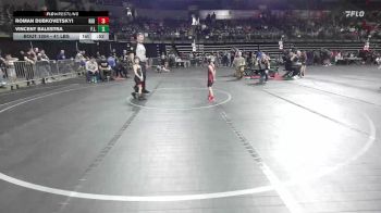 41 lbs Semifinal - Roman Dubkovetskyi, Red Nose vs Vincent Balestra, F.l.o.w.