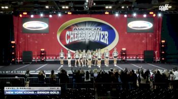 New York Icons - Senior Gold [2026 L3 Senior Day 2] 2026 Cheer Power Grand Nationals