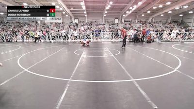 126 lbs Consi Of 32 #1 - Cahota LaFond, VT vs Logan Robinson, GA