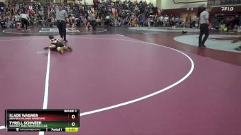 B-7 lbs Round 2 - Slade Wagner, Denver Cyclones Wrestling vs Tyrell Schweer, Waverly Area Wrestling Club