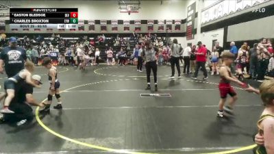 60/65 Round 2 - Charles Broxton, Grizzlies Wrestling Club vs Easton Bledsoe, Devilcats