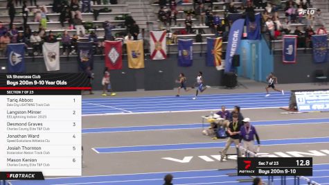 High School Boys' 60m Hurdles, Finals 1