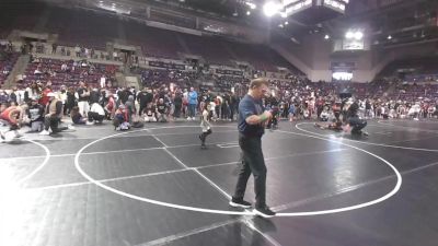 53 lbs 3rd Place Match - Matthew Hartbeck, Pikes Peak Warriors Wrestling vs Noah Archibeque, Top Rank