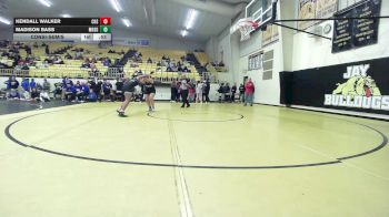 145 lbs Consolation - Kendall Walker, Collinsville HS Girls vs Madison Bass, Miami HS Girls
