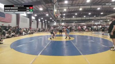123 lbs Round 1 (12 Team) - Mason Messner, Parabellum vs Caleb Schaffer, Steller Trained Fox