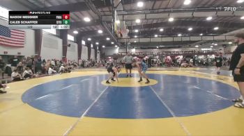 123 lbs Round 1 (12 Team) - Mason Messner, Parabellum vs Caleb Schaffer, Steller Trained Fox