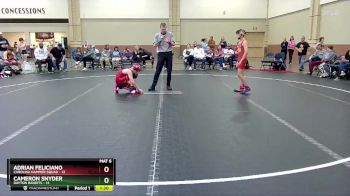 92 lbs Round 5 (6 Team) - Cameron Snyder, Dayton Bandits vs Adrian Feliciano, Carolina Hammer Squad