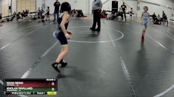 56-60 lbs Round 3 - Knolan Pavillard, SpringFord vs Noah Reino, Refinery