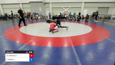 150 lbs C-4 - George Maholtz, South Carolina vs Pierre Walton, Illinois