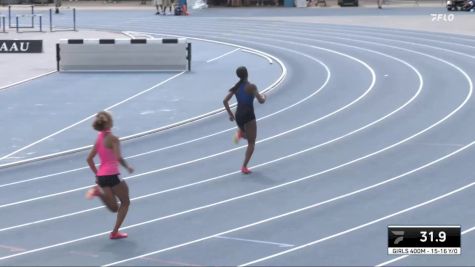 Youth Girls' 400m Championship, Semi-Finals 1 - Age 15-16
