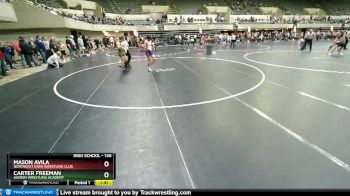 130 lbs 1st Place Match - Mason Avila, Northeast Iowa Wrestling Club vs Carter Freeman, Askren Wrestling Academy