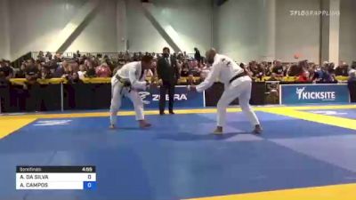ALEX DA SILVA vs ANDRE CAMPOS 2021 World Master IBJJF Jiu-Jitsu Championship