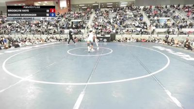 U23 Women - 68F Champ. Round 2 - Brooklyn Hays, CO vs Shannon Workinger, WA