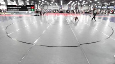 52 lbs Rr Rnd 1 - Clayton Ciociola, The Hunt Wrestling Club Black vs CorMac Frank, All-American Wrestling Club Red