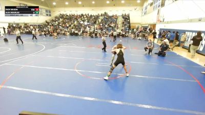 132 lbs Cons. Round 6 - Alex Mourlas, La Jolla vs Zack Wilson, Yucaipa Thunder Wrestling Club