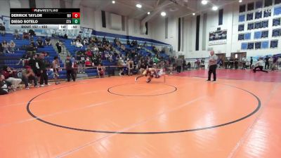 150 lbs Cons. Round 2 - Diego Sotelo, Saint Augustine vs Derrick Taylor, Monte Vista