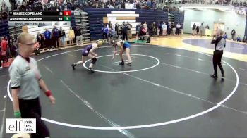 105 lbs. Cons. Round 5 - Mialee Copeland, Francis Howell vs Ashlyn Wildgrube, Brentwood