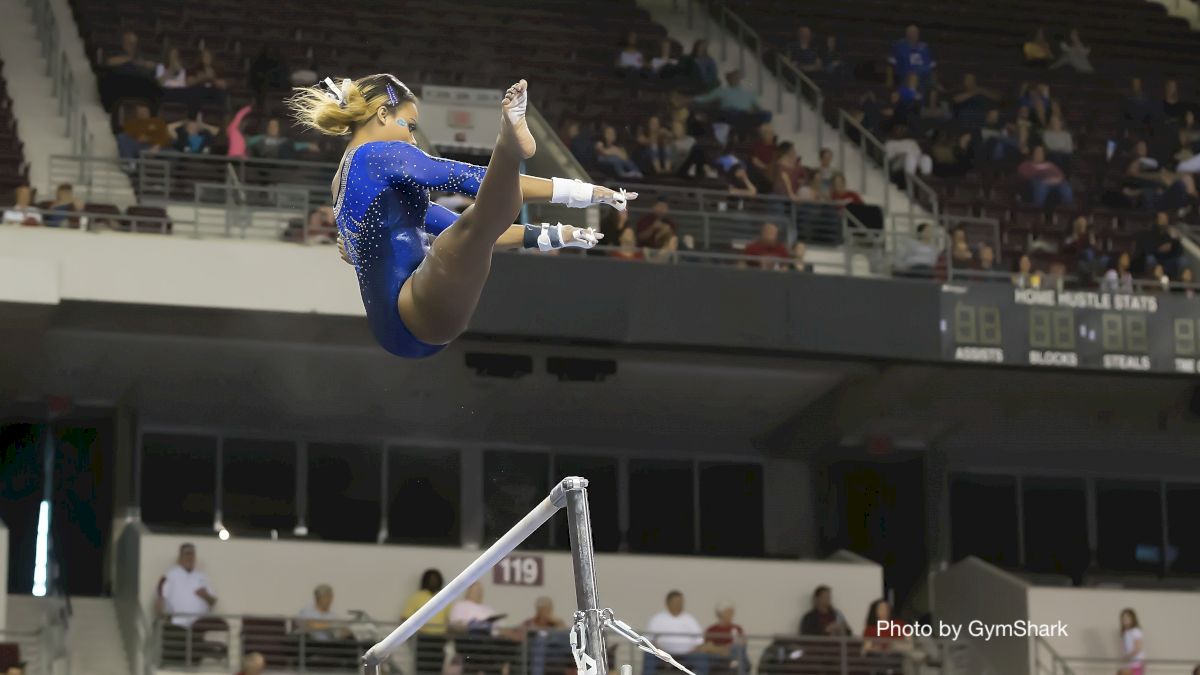 Highest Difficulty in the NCAA Super Six: Uneven Bars