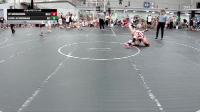 115 lbs Round 2 (6 Team) - JP McKeown, Mat Assassins Black vs Luke Ackerman, Upstate Uprising 2.0
