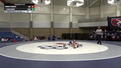 49 lbs Quarters - Liam Ross, Alber Athletics Wrestling Club vs Timur Zverev, Punisher Wrestling Company
