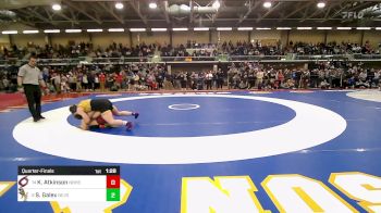 145 lbs Quarterfinal - Kaydence Atkinson, New Britain vs Shelby Galex, Northeast Metro Tech/Bishop Fenwick