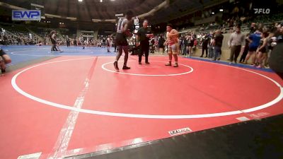 160 lbs 3rd Place - Maddox Sampson, Coweta Tiger Wrestling vs Jarius Johnson, Pitbull Wrestling Academy