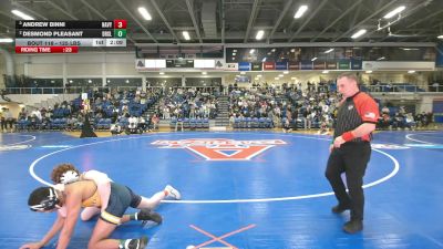 125 lbs Semifinal - Andrew Binni, Navy vs Desmond Pleasant, Drexel
