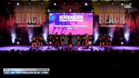L3.1 - Rec Performance Elite - 11-18Y [2026 Day 2 Venomous] 2026 ACDA Reach the Beach Rec Nationals