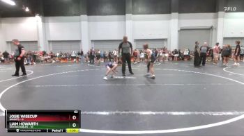 62 lbs Round 2 (10 Team) - Liam Howarth, Untouchables vs Josie Wisecup, Bandits